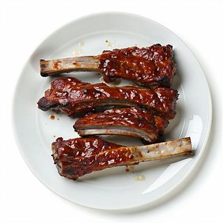 Costoline di maiale fritte