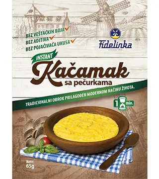 Kacamak sa pecurkama 65g