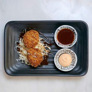 Korokke de barriga de porco