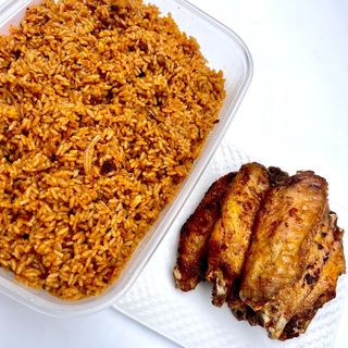 Party Jollof Turkey Combo