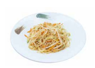 Spaghetti di riso con verdure
