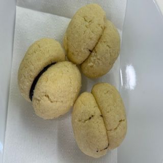 3 Baci di dama al cioccolato