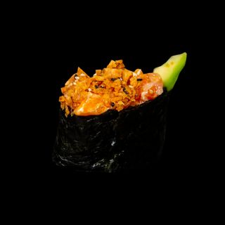 Gunkan Salmón Picante