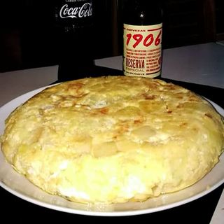 Tortilla De Patata Con Cebolla