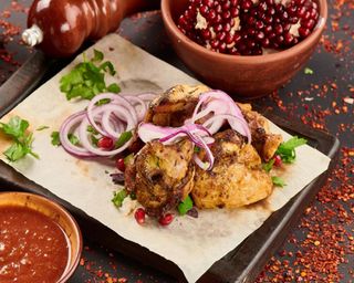 Шашлик із курячого стегна (190/85г)