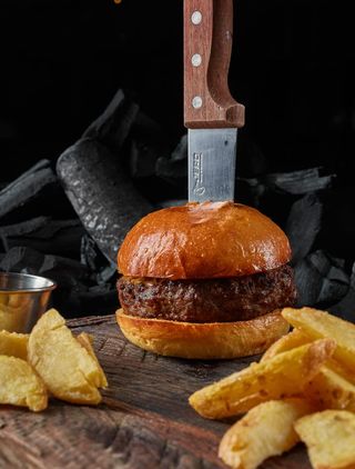 Бургер surf & turf