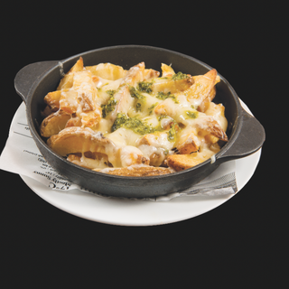 patatas gratinadas al pesto verde