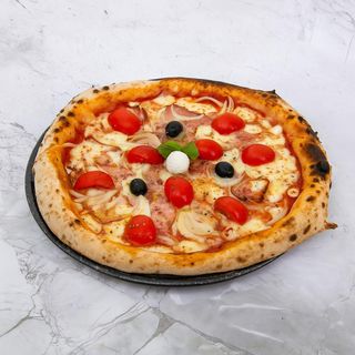 Pizza Mediterraneo Rosso