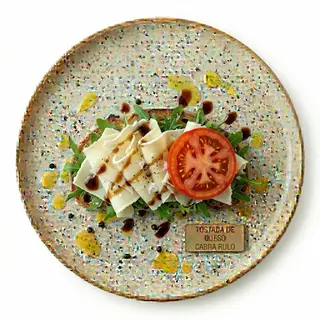 Tostada De Queso Rulo Cabra