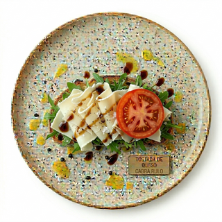 Tostada De Queso Rulo Cabra