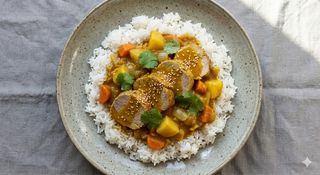 Wieprzowina w sosie curry 500g