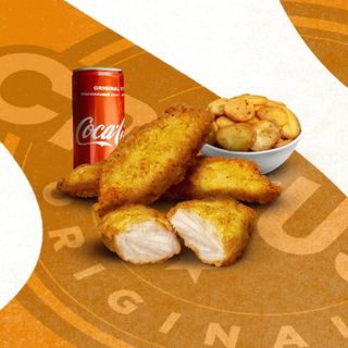 Menú Fingers de Pollo 