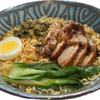 Ramen con Pato con Salsa Teriyaky (Picante）