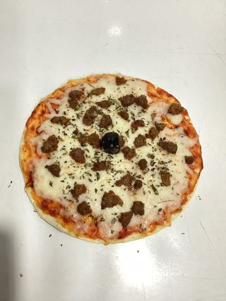 Pizza Viande Hachée taille moyenne