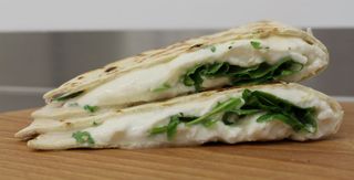 Squacquerone di Romagna e rucola