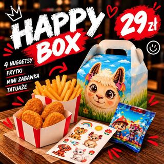 Happy Box (Nuggetsy 4szt + frytki)
