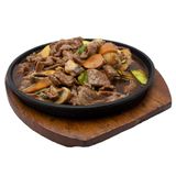 81. Телешко на гореща метална плоча (800гр)