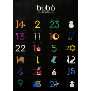 Calendario de Adviento Negro