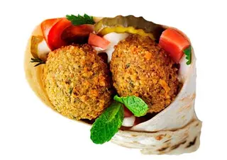 4. Kebab Falafel O Vegetal