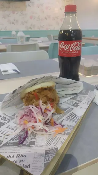 Arepa Con Carne Mechaba
