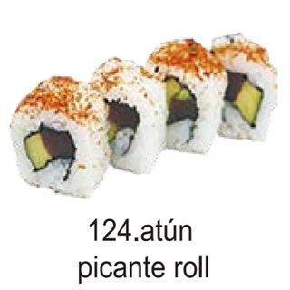 124. Atún Picante Roll(8 Pza.)
