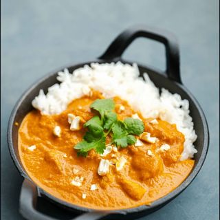 Butter chicken Com Rice 