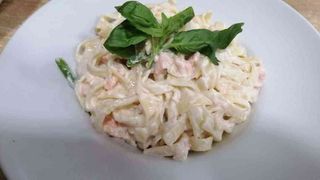 Tagliatelle cu Somon