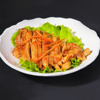 Intestino di maiale fritto