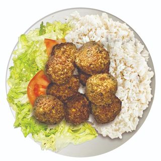 Menú Plato De Falafel