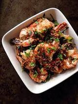Garlic Pepper Prawns