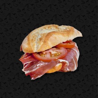 Montadito De Jamón Serrano Y Tomate