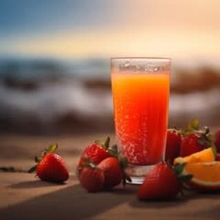 Jus de Fraise Orange 