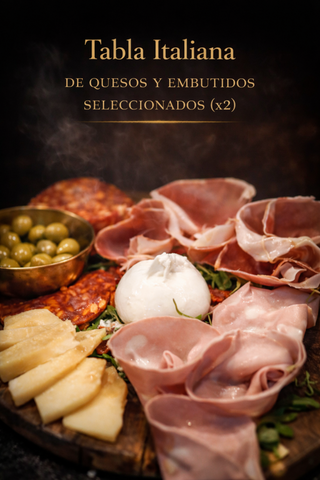 Tabla Italiana (Quesos & Embutidos) x2