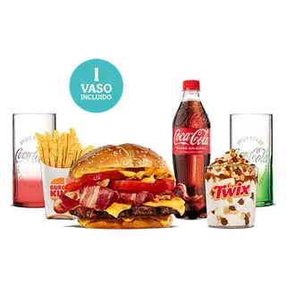 Menú Completo Verano Duo Bacon Cheddar Carne