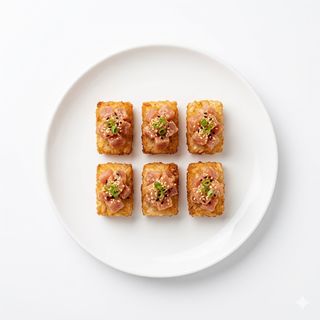 Crispy Rice With Tuna