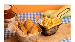 6 Nuggetsów z frytkami