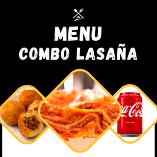 COMBO MENU LASAÑA 