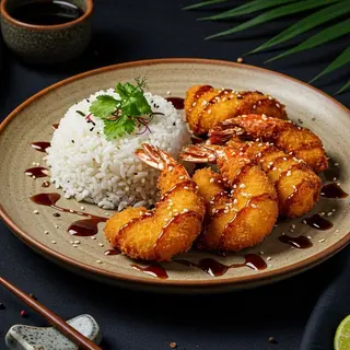 Crevettes Panées