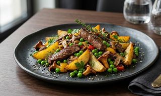 Pommes De Terre Viande De Boeuf