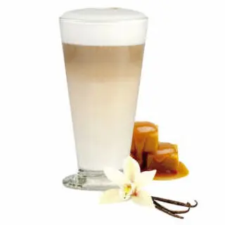 XL Café Latte Con Caramelo 330cc  Para las Amantes del Sabor Dulce, Elaboramos este Café en vaso grande XL con una Base de Sirope de Caramelo, café Expreso Premium y una Gran Nube de Leche  Cremosa Emulsionada con Alta Densidad que te Encantará.