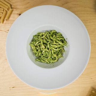 Trofie con pesto alla Genovese,