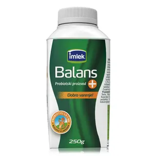 Jogurt Probiotik flašica 1 % mm Balans 250g