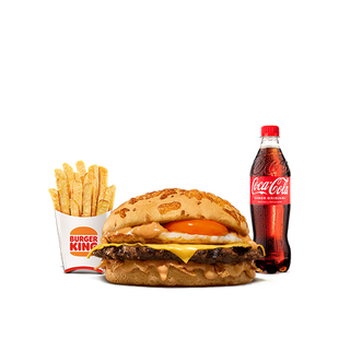 Menú Stacker Huevo Doble Carne