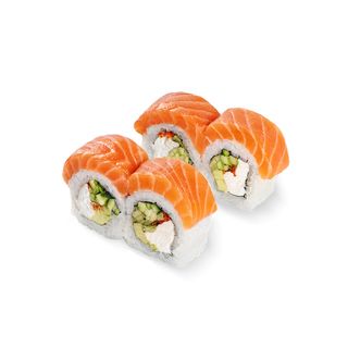 Рол Філадельфія Де Люкс зі свіжим лососем 0,5