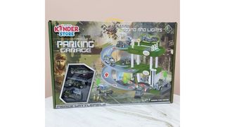 Военный паркинг в комплекте 3 машинки