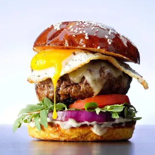 Egg burger