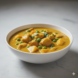 142 - Pollo al curry 咖喱鸡片