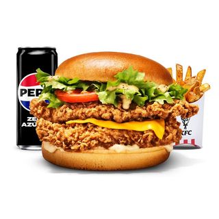 Menú La Coronel Burger Doble