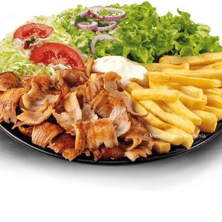 Menù piatto kebab