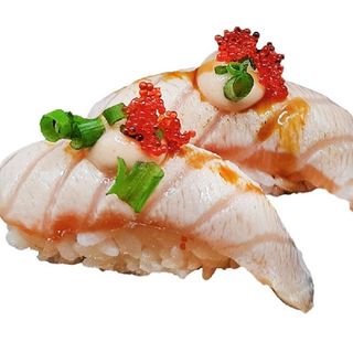 108. Sake spicy flambé 2 pezzi